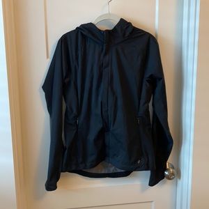 H&M hooded lightweight work out jacket black S
